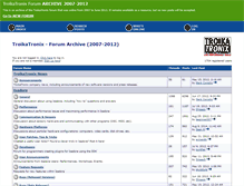 Tablet Screenshot of forum.troikatronix.com